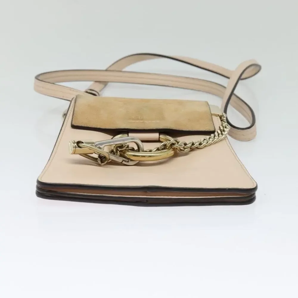 Chloe Leather Fay Handbag Beige